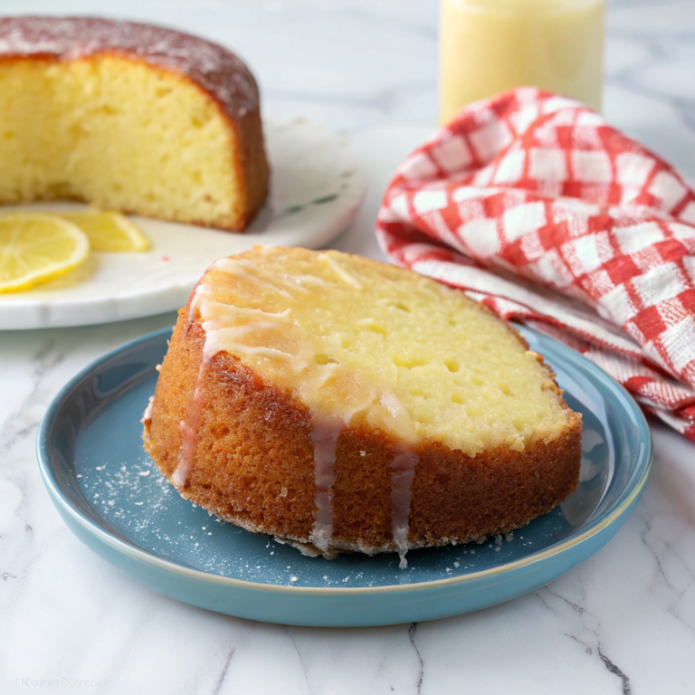 Easy Lemon Drizzle Cake Recipe