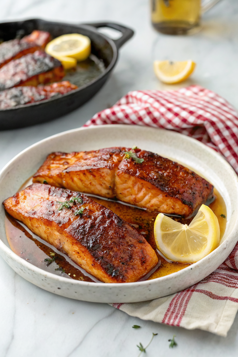 Honey Glazed Salmon