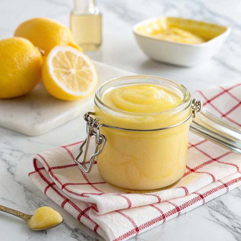 Lemon Curd with Fresh Lemon Zest