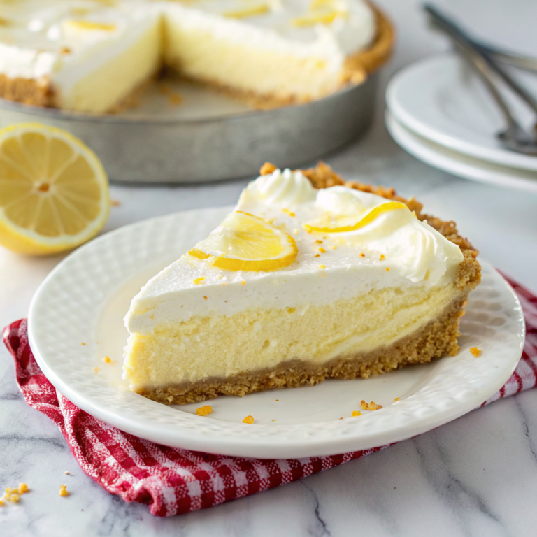 Lemon Ice Cream Pie