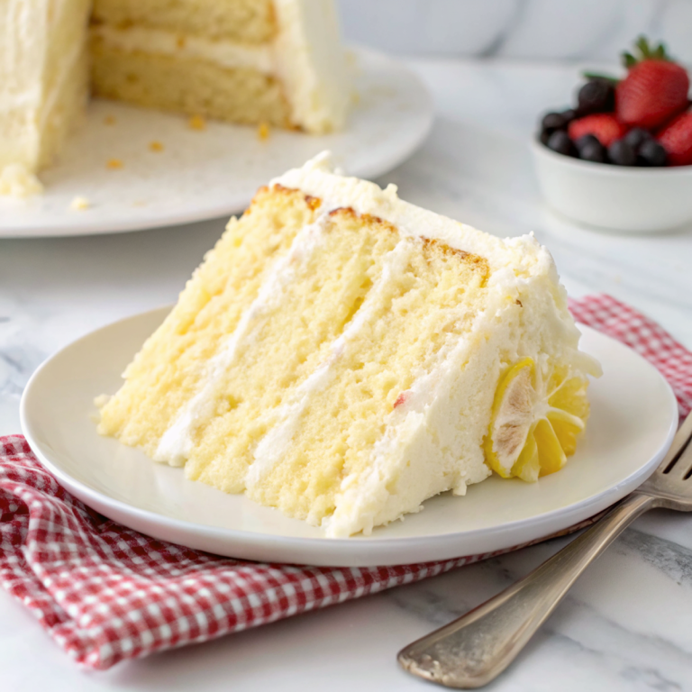 Lemon Layer Cake Recipe