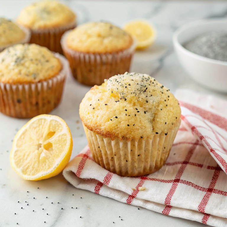 Lemon Poppy Seed Muffins Recipe