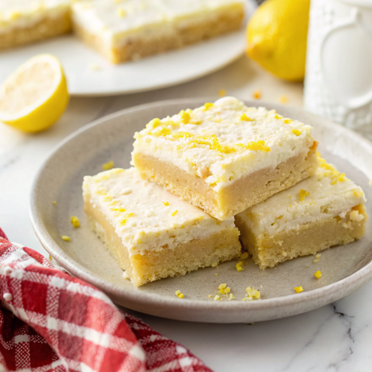 Lemon Sugar Cookie Bars