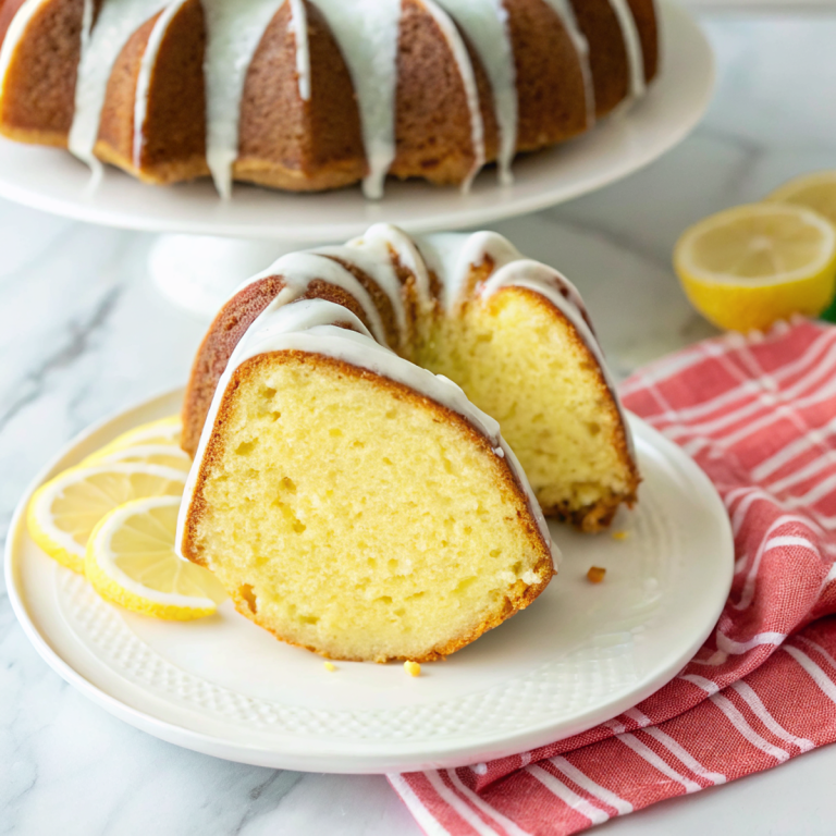 Lemon Sunshine Bundt Cake