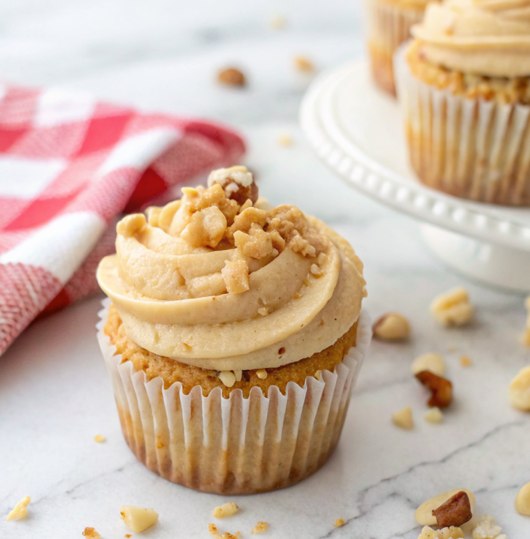 Peanut Butter Marshmallow Cupcakes