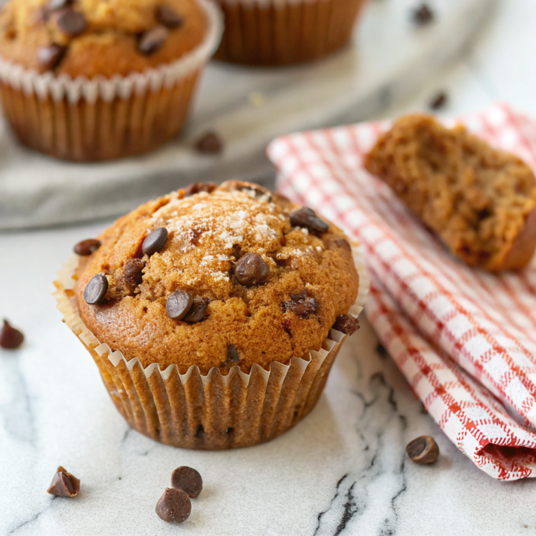 Pumpkin Chocolate Chip Muffin Recipe