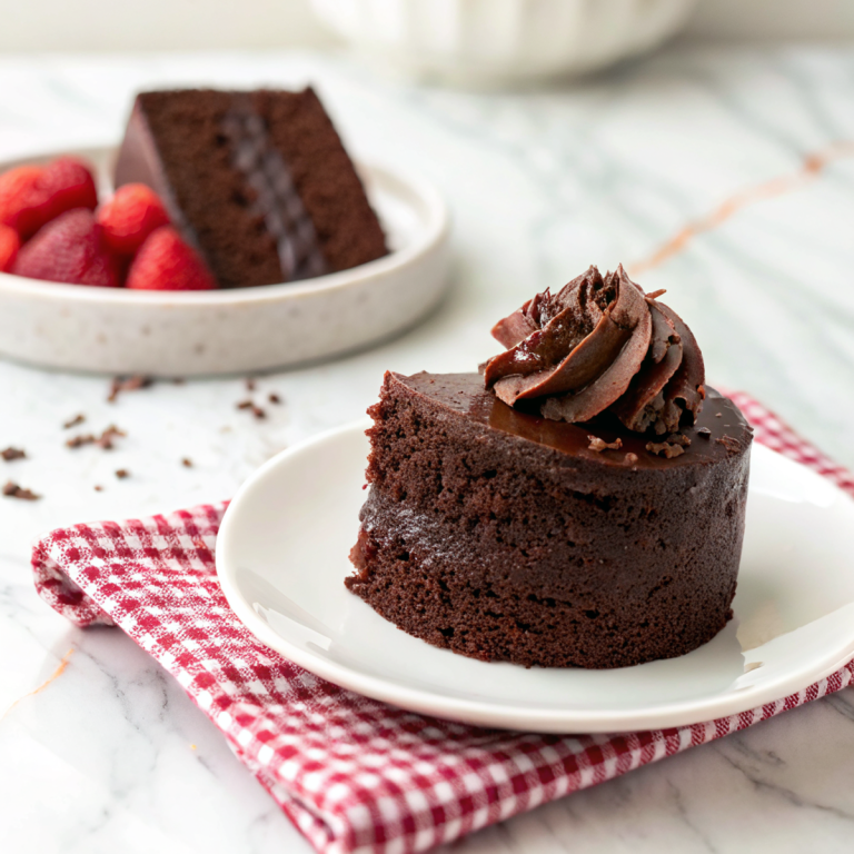 Small Chocolate Delight Cake Recipe