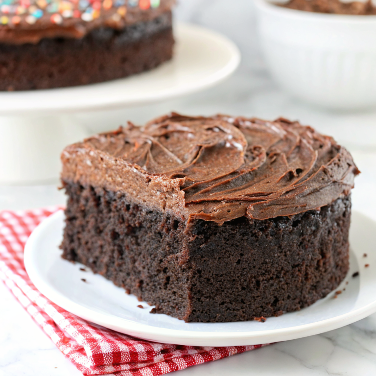 Super Moist Chocolate Layer Cake
