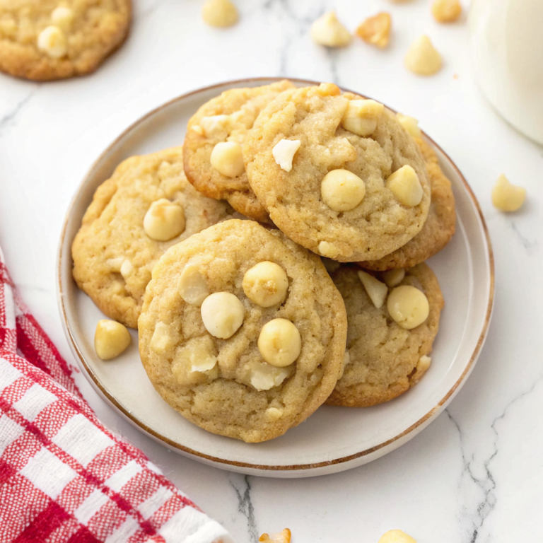 White Chocolate Macadamia Nut Cookies